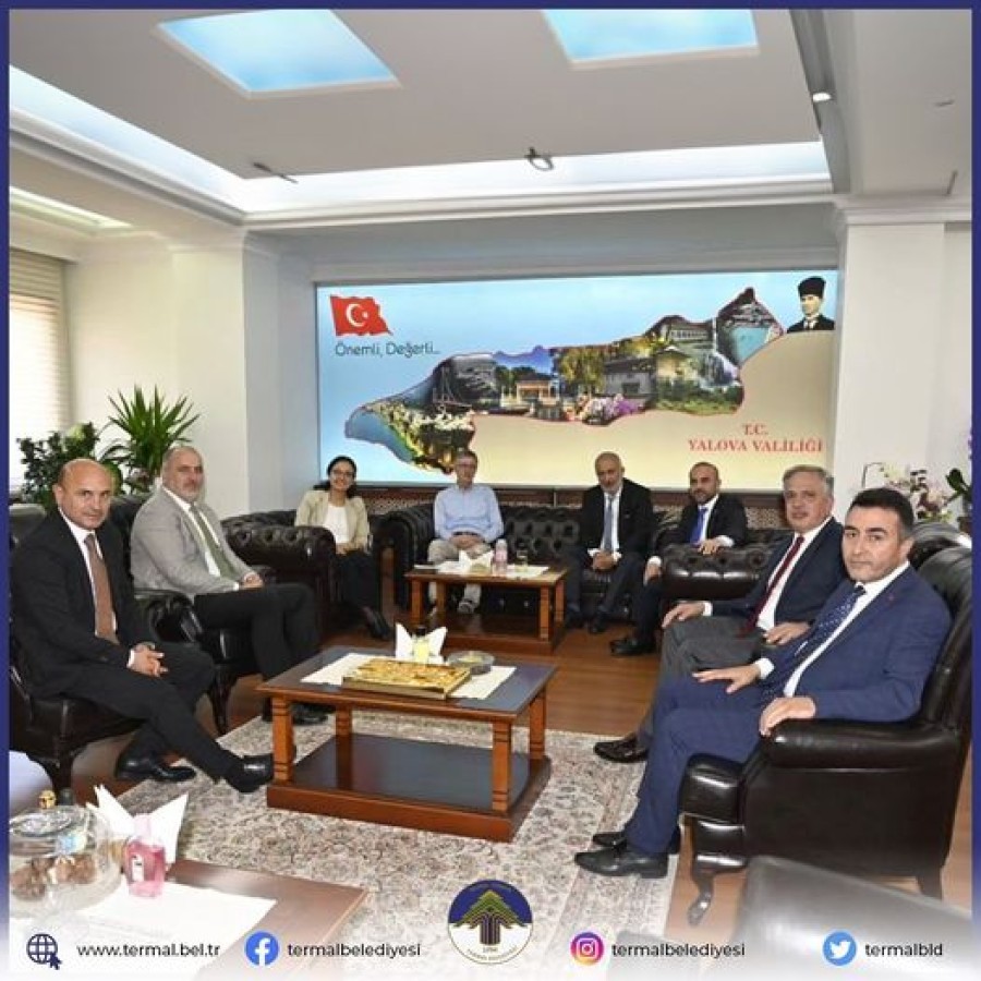 BELEDİYE BAŞKANIMIZ H.SİNAN ACAR'DAN YALOVAMIZA VALİ OLARAK ATANAN SAYIN DR.HÜLYA KAYA'YA HAYIRLI OLSUN ZİYARETİ
