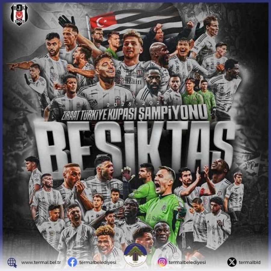 BEŞİKTAŞ'I TEBRİK EDİYORUZ