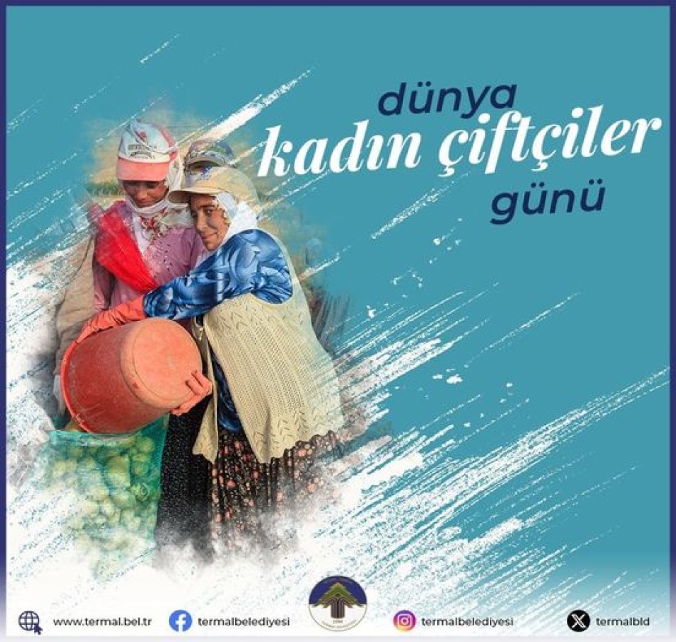 DÜNYA KADIN ÇİFTÇİLER GÜNÜ KUTLU OLSUN