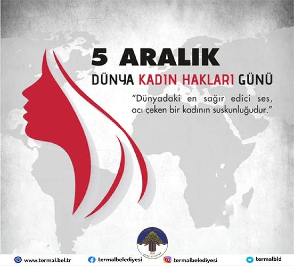 DÜNYA KADIN HAKLARI GÜNÜ KUTLU OLSUN