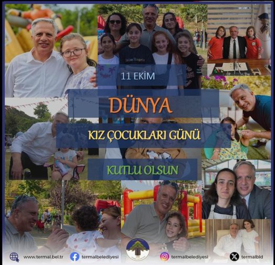 DÜNYA KIZ ÇOCUKLARI GÜNÜ KUTLU OLSUN