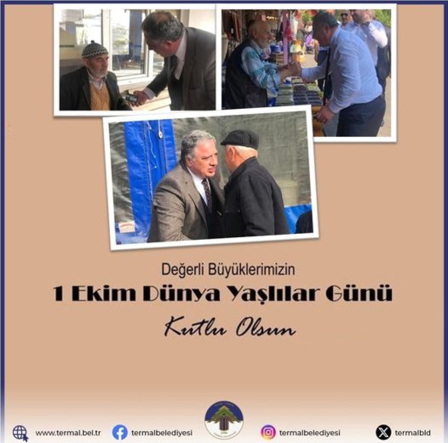DÜNYA YAŞLILAR GÜNÜ KUTLU OLSUN