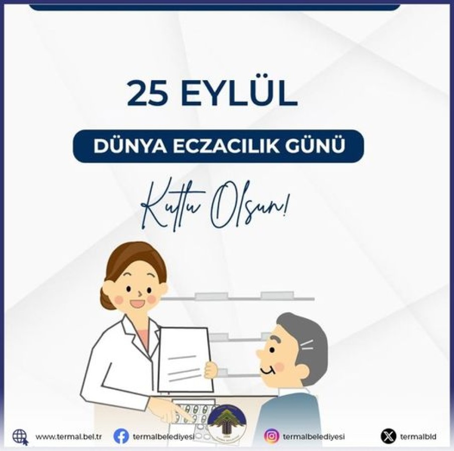 ECZACILAR GÜNÜ KUTLU OLSUN