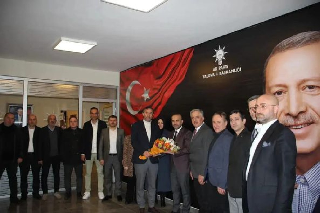 İL BAŞKANI UMUT GÜÇLÜYE ZİYARET
