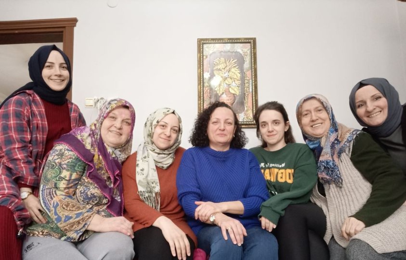 İLÇEMİZDE BULUNAN VATANDAŞLARIMIZA ZİYARET