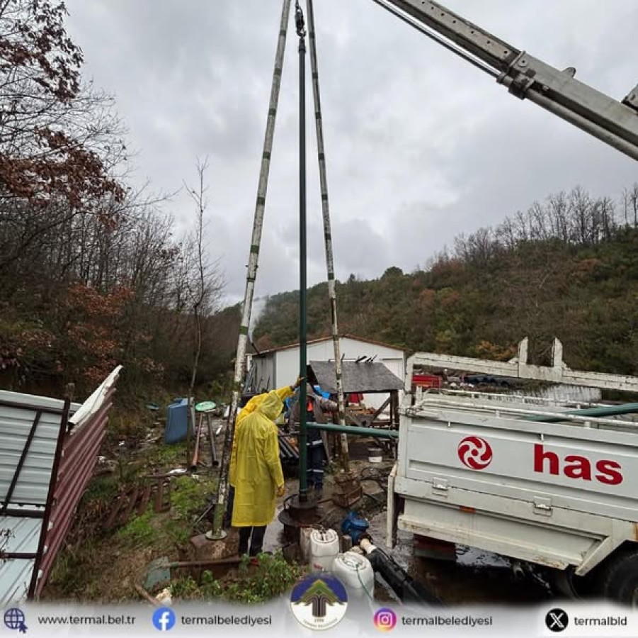 KAPLICA SUYU BAKIM VE ONARIM ÇALIŞMASI
