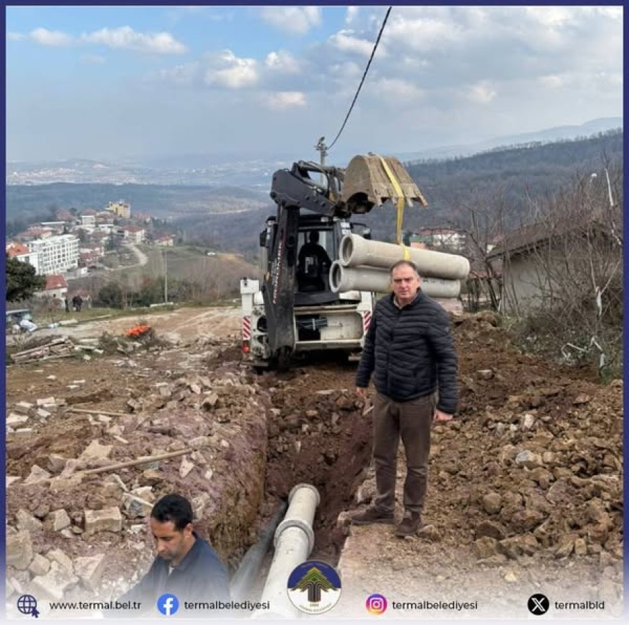 KAPLICA SUYU VE KANALİZASYON HATTI YAPIM İŞLERİ