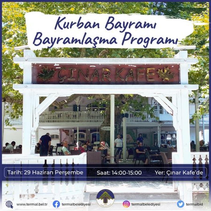 KURBAN BAYRAMI BAYRAMLAŞMA PROGRAMI