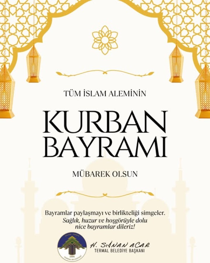 KURBAN BAYRAMIMIZ MÜBAREK OLSUN