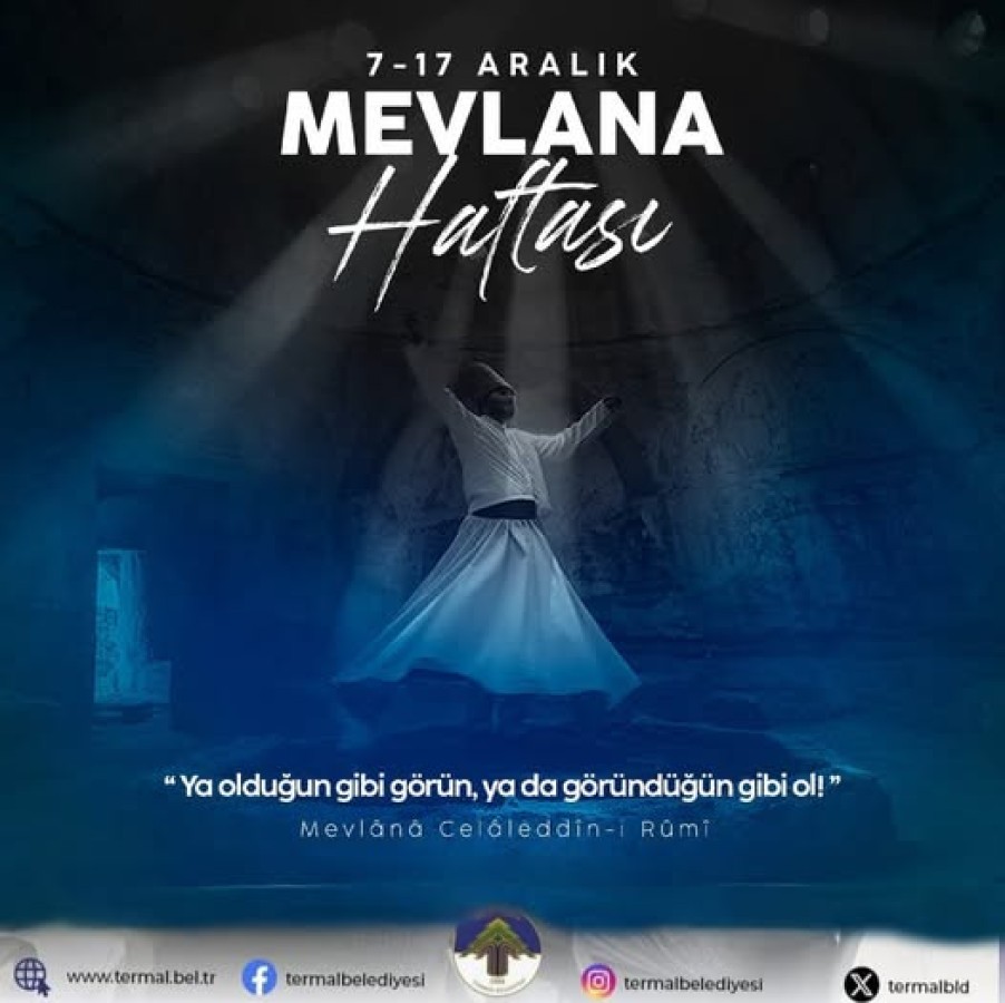 MEVLANA HAFTASI KUTLU OLSUN