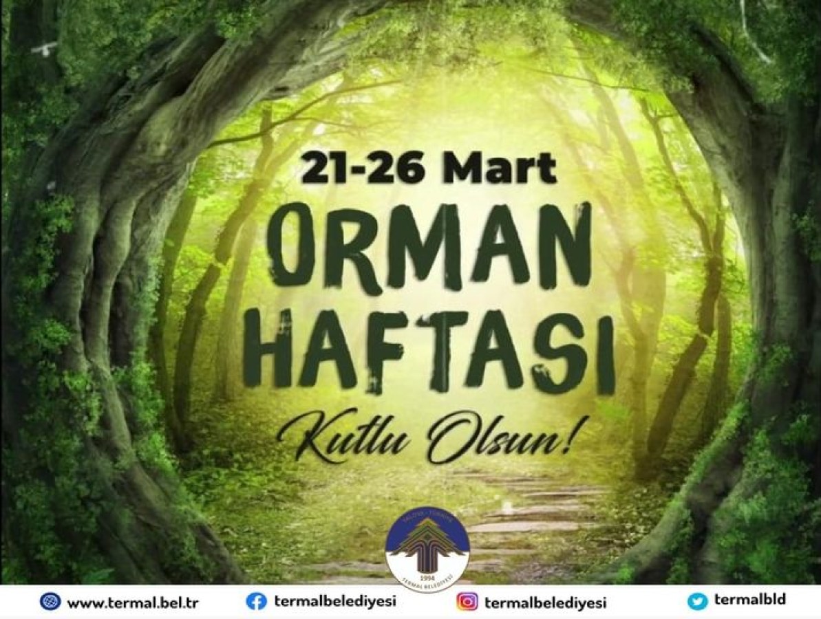 ORMAN HAFTASI KUTLU OLSUN