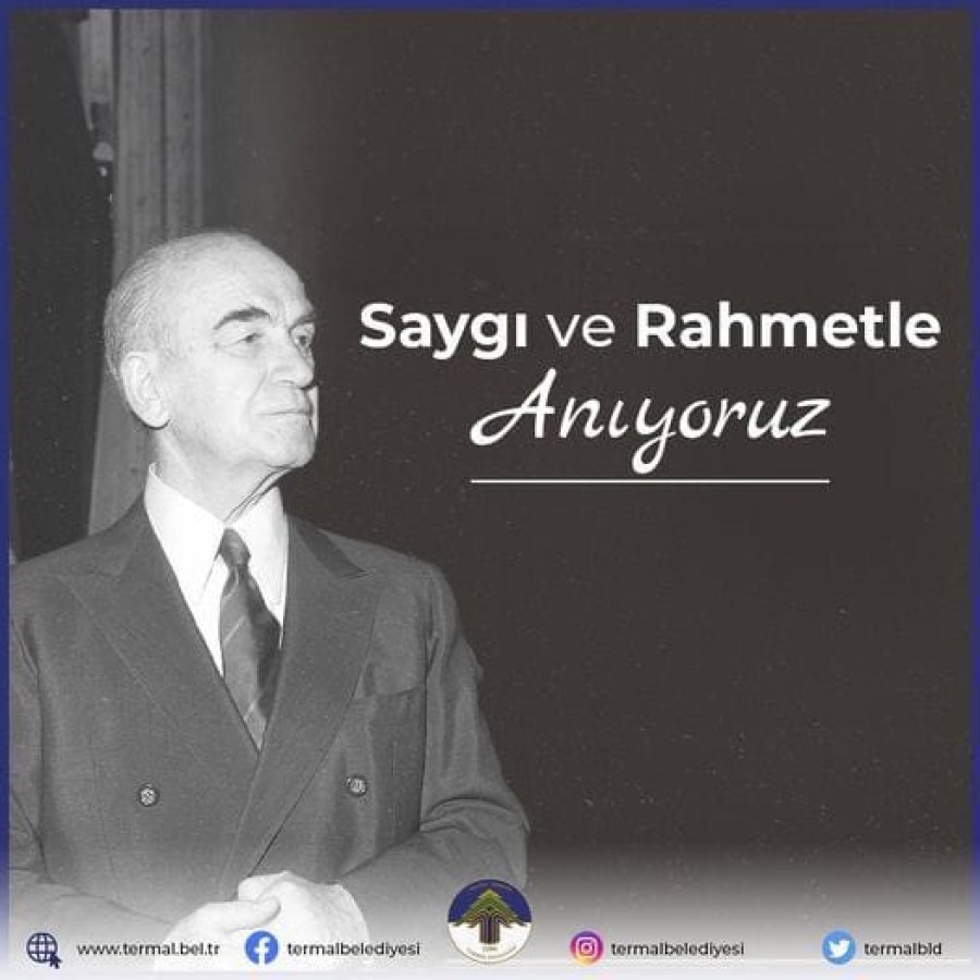 SAYGI SEVGİ VE ÖZLEMLE ANIYORUZ