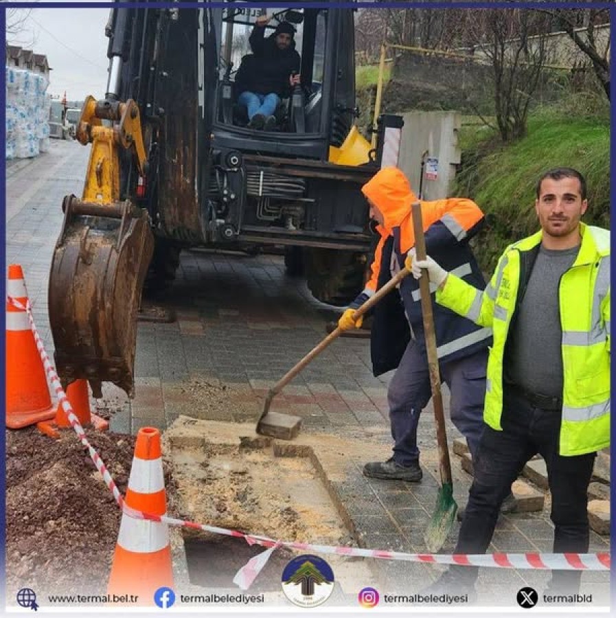 ŞEBEKE SUYU BOTU HATTI ARIZASI TAMİRİ