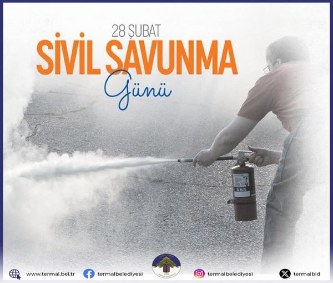 SİVİL SAVUNMA GÜNÜ KUTLU OLSUN