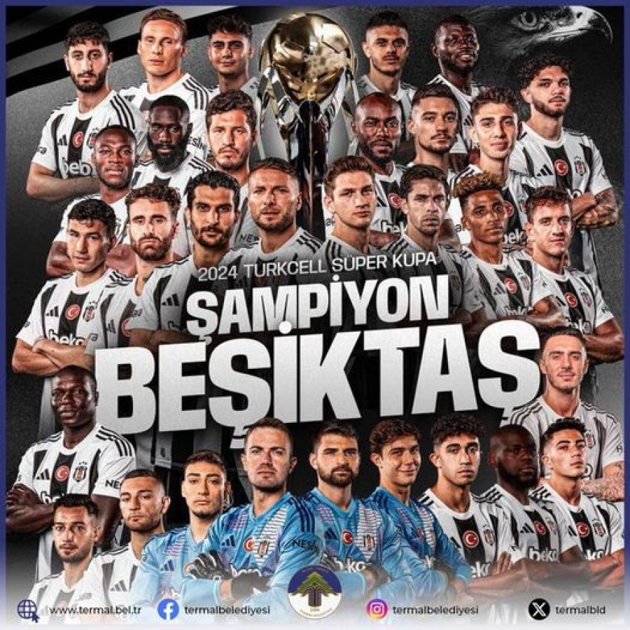 TEBRİKLER BEŞİKTAŞ