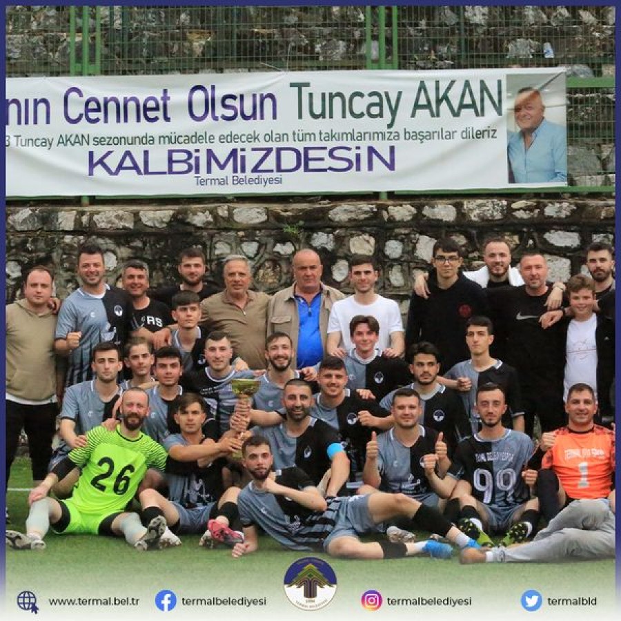TERMAL BELEDİYE SPOR VE ÜVEZPINAR SPOR KULÜBÜNÜ TEBRİK EDİYORUZ