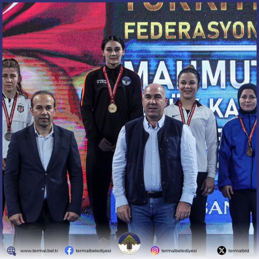 TERMAL BELEDİYESİ TAKIM HALİNDE TÜRKİYE ŞAMPİYONU