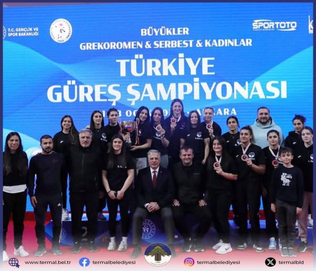 TERMAL BELEDİYESPOR TÜRKİYE 3.SÜ OLDU