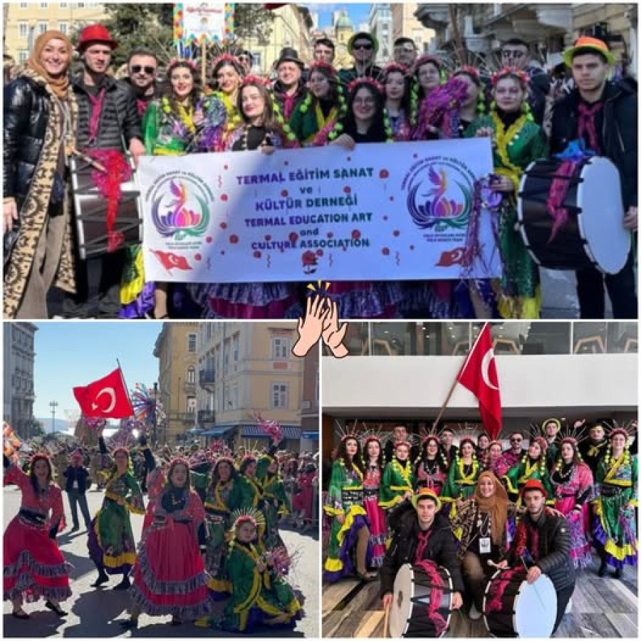 TERMAL KÜLTÜR VE SANAT DERNEĞİ HIRVATİSTAN'DA TERMAL İLÇEMİZİ TEMSİL ETTİ