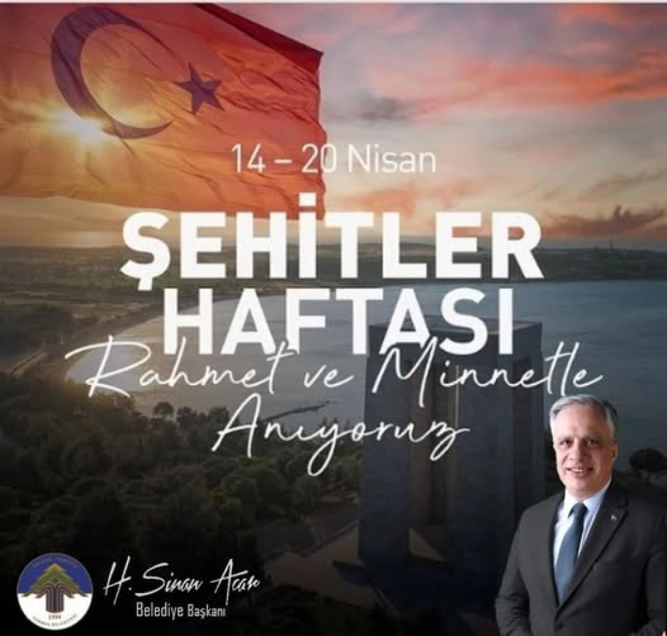 TÜM ŞEHİTLERİMİZİ MİNNET VE SAYGIYLA ANIYORUZ