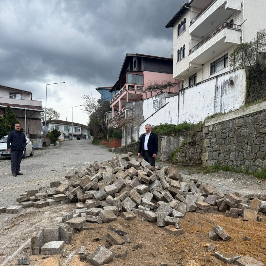 İLÇEMİZ ÜVEZPINAR MAHALLESİ PARKE ÇALIŞMALARIMIZ BAŞLAMIŞTIR