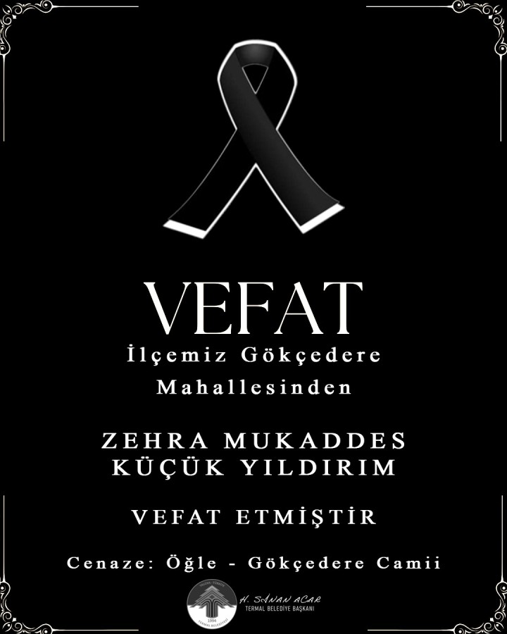 VEFAT VE BAŞSAĞLIĞI