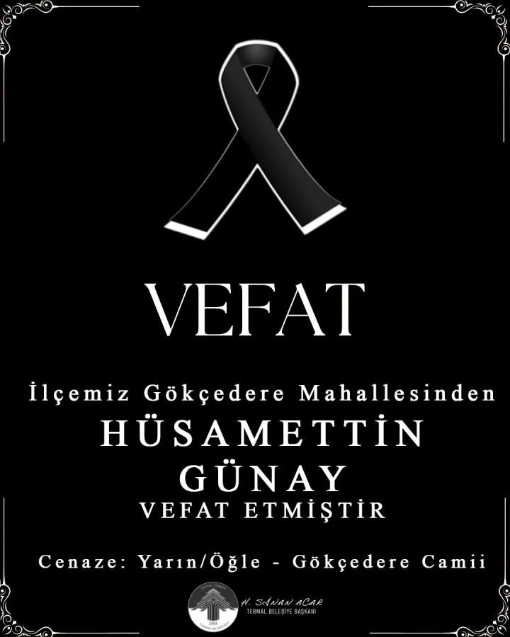 VEFAT VE BAŞSAĞLIĞI