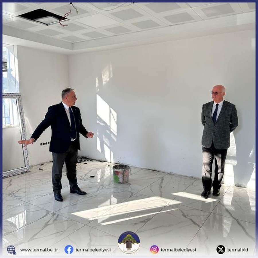 YENİ HİZMET BİNAMIZDA SONA DOĞRU
