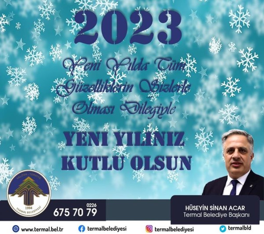 YENİ YILINIZ KUTLU OLSUN