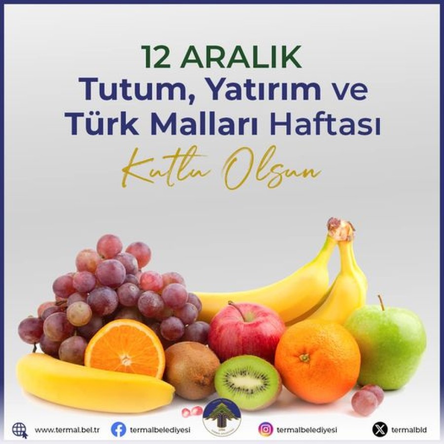 YERLİ MALI HAFTASI KUTLU OLSUN