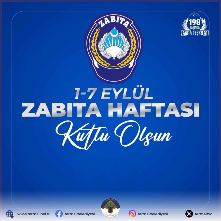 ZABITA HAFTASI KUTLU OLSUN