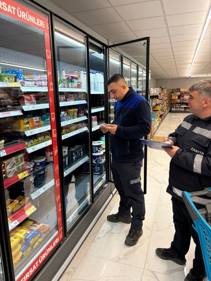 ZABITA İLÇE MARKETLERE DENETİM