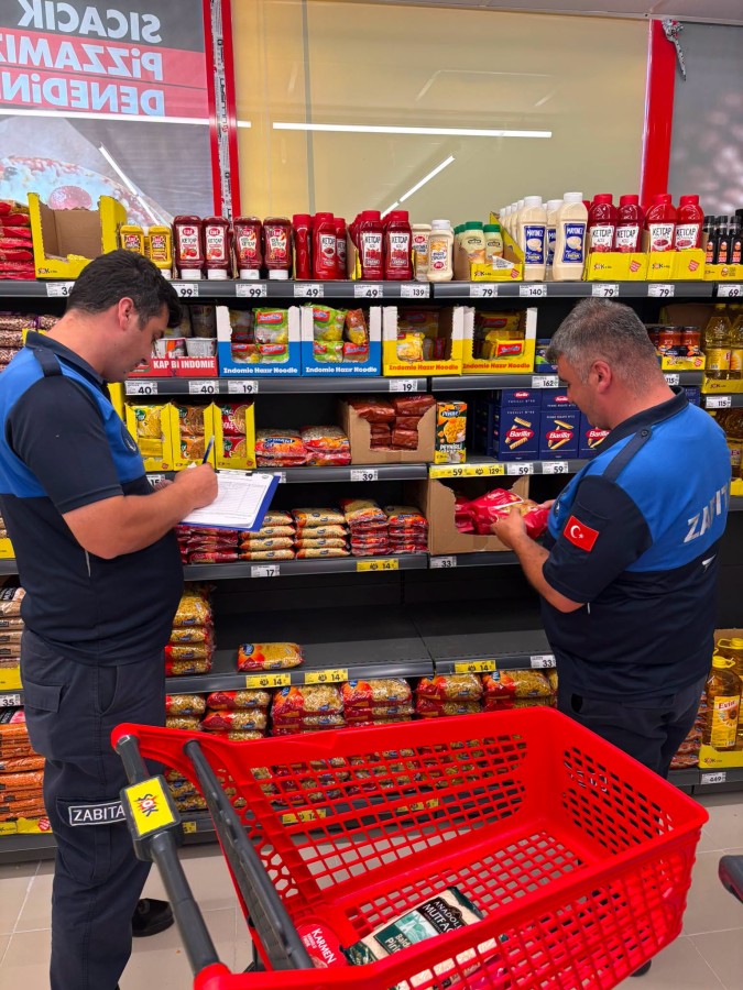 ZABITA İLÇE MARKETLERE DENETİM