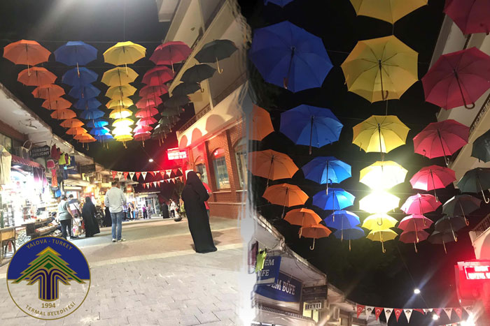 Termal Şemsiye Sokak Çalışması